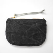 waxed canvas pouch