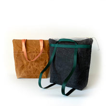 waxed canvas totepack: convertible tote/backpack