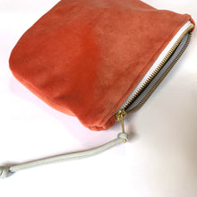 velvet clutch (machine washable!)
