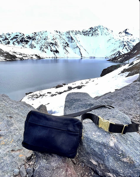 waxed canvas concert bag - custom colorway