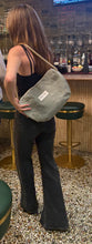 waxed canvas crossbody bag