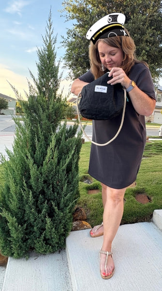 waxed canvas crossbody bag