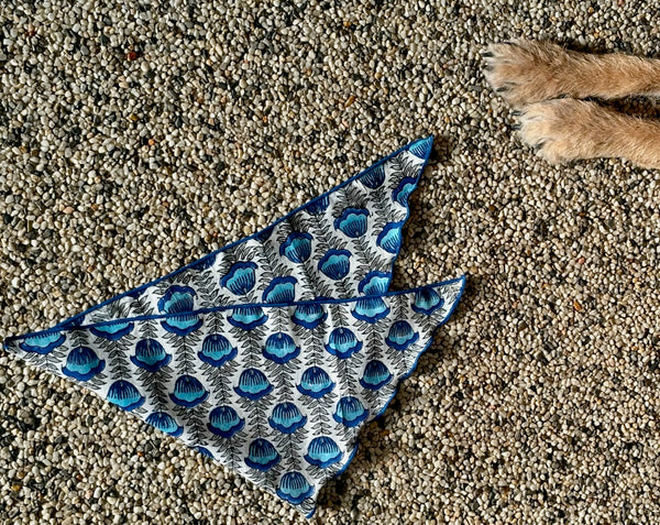 block print bandana