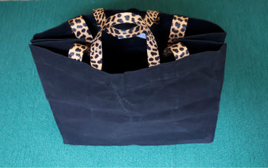 *Sample Sale* waxed canvas market tote