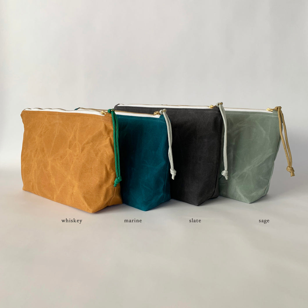 Natural Canvas Pouch by Make Market®