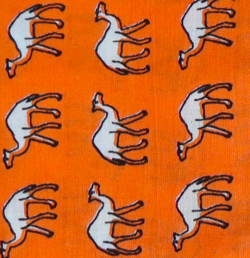 block print wanderer wrap