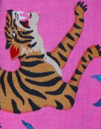 block print wanderer wrap