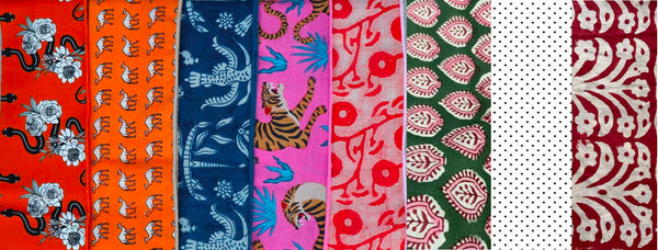 block print wanderer wrap