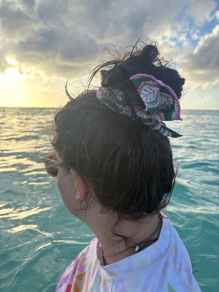 block print wanderer wrap