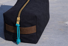 waxed canvas dopp kit