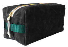 waxed canvas dopp kit