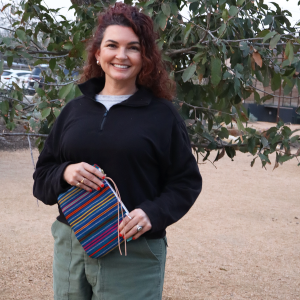 guatemalan woven clutch