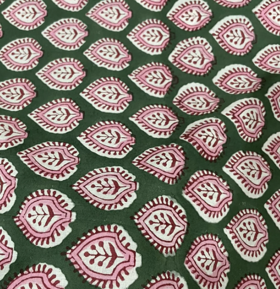 block print wanderer wrap