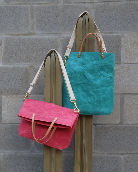 waxed canvas field bag