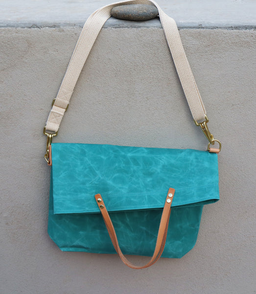 waxed canvas field bag