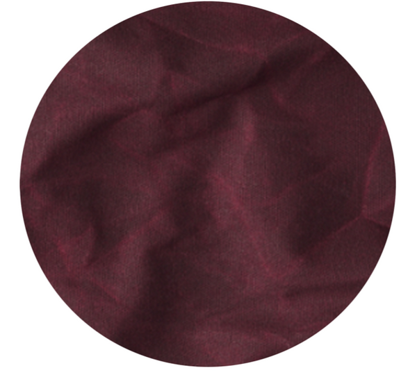 waxed canvas cosmetic bag - large