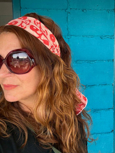 block print wanderer wrap