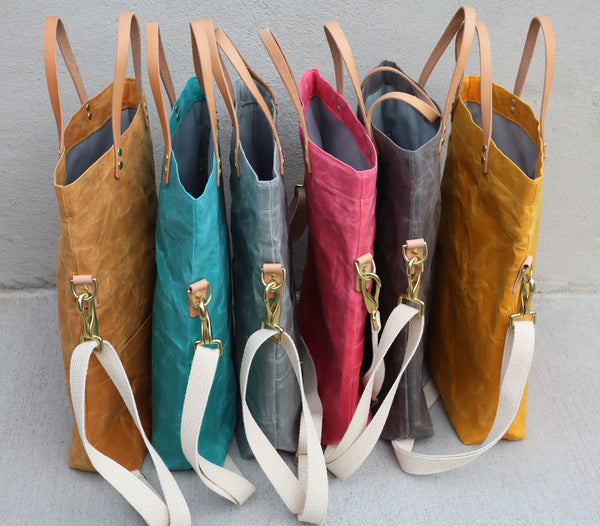 waxed canvas field bag