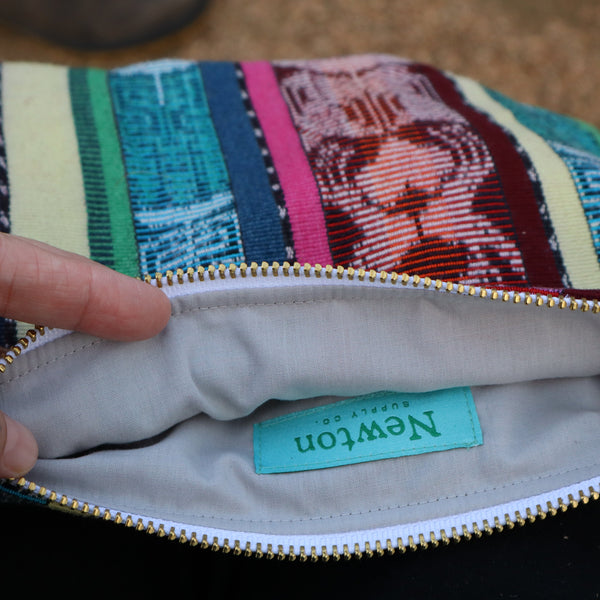 guatemalan woven clutch