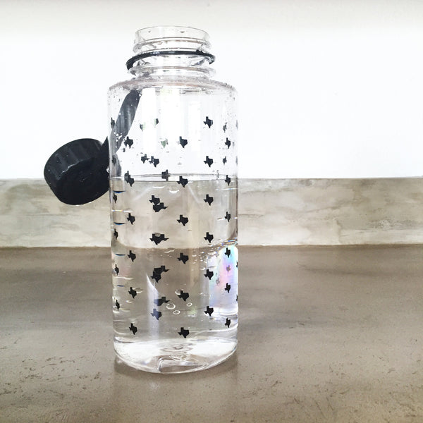 z*Sample Sale* texas print water bottle