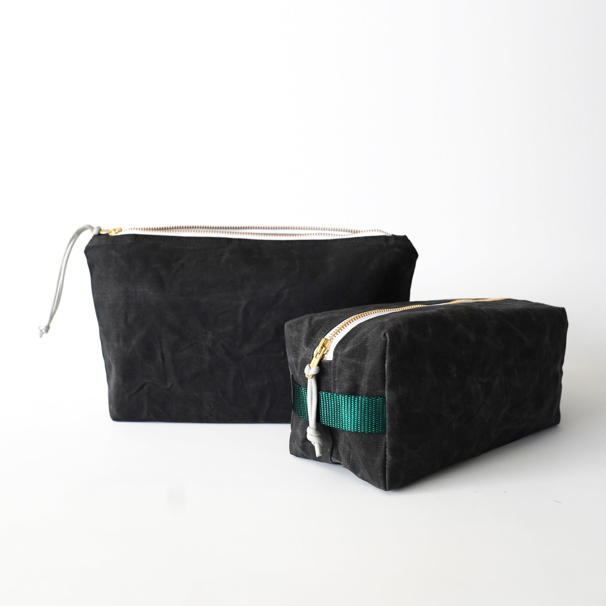 waxed canvas dopp kit Newton Supply Co