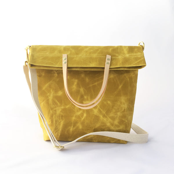 waxed canvas field bag